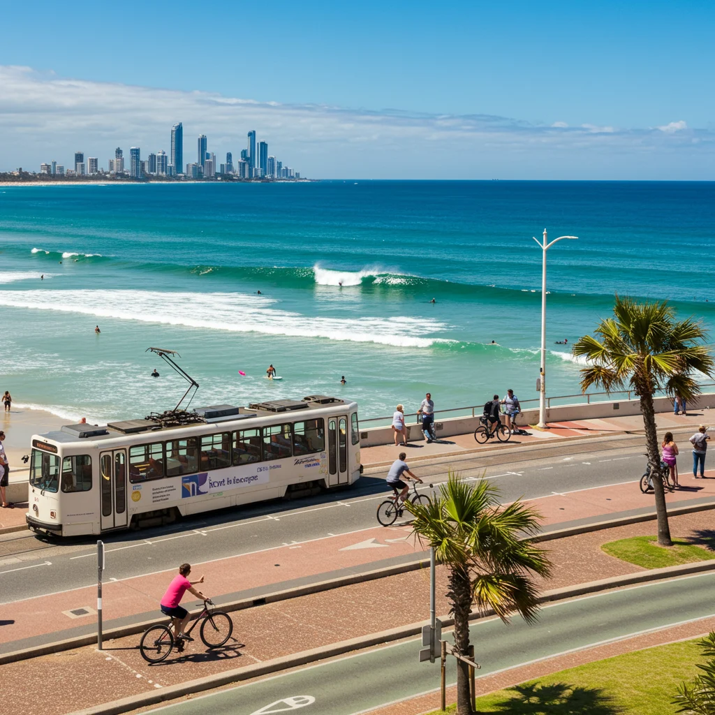 Transport na miejscu – jak poruszać się po Gold Coast?