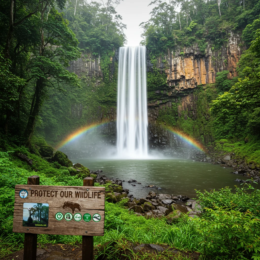Wallaman Falls a ochrona przyrody