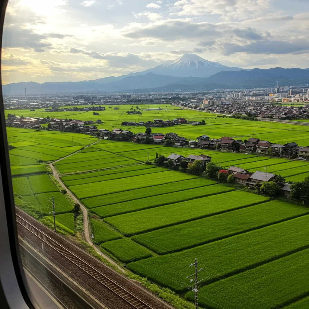 Widoki z okna shinkansenu – na co zwrócić uwagę?