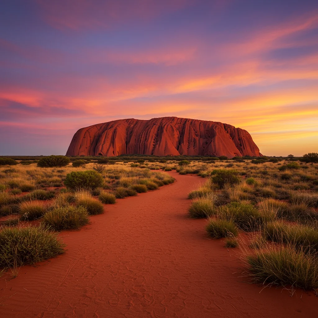 Wprowadzenie do spaceru Mala Walk wokół Uluru