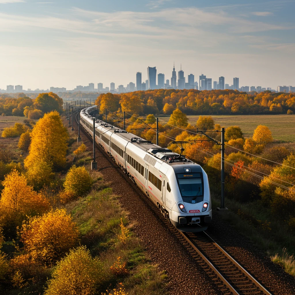 Wstęp: Ruszamy do Warszawy Pendolino