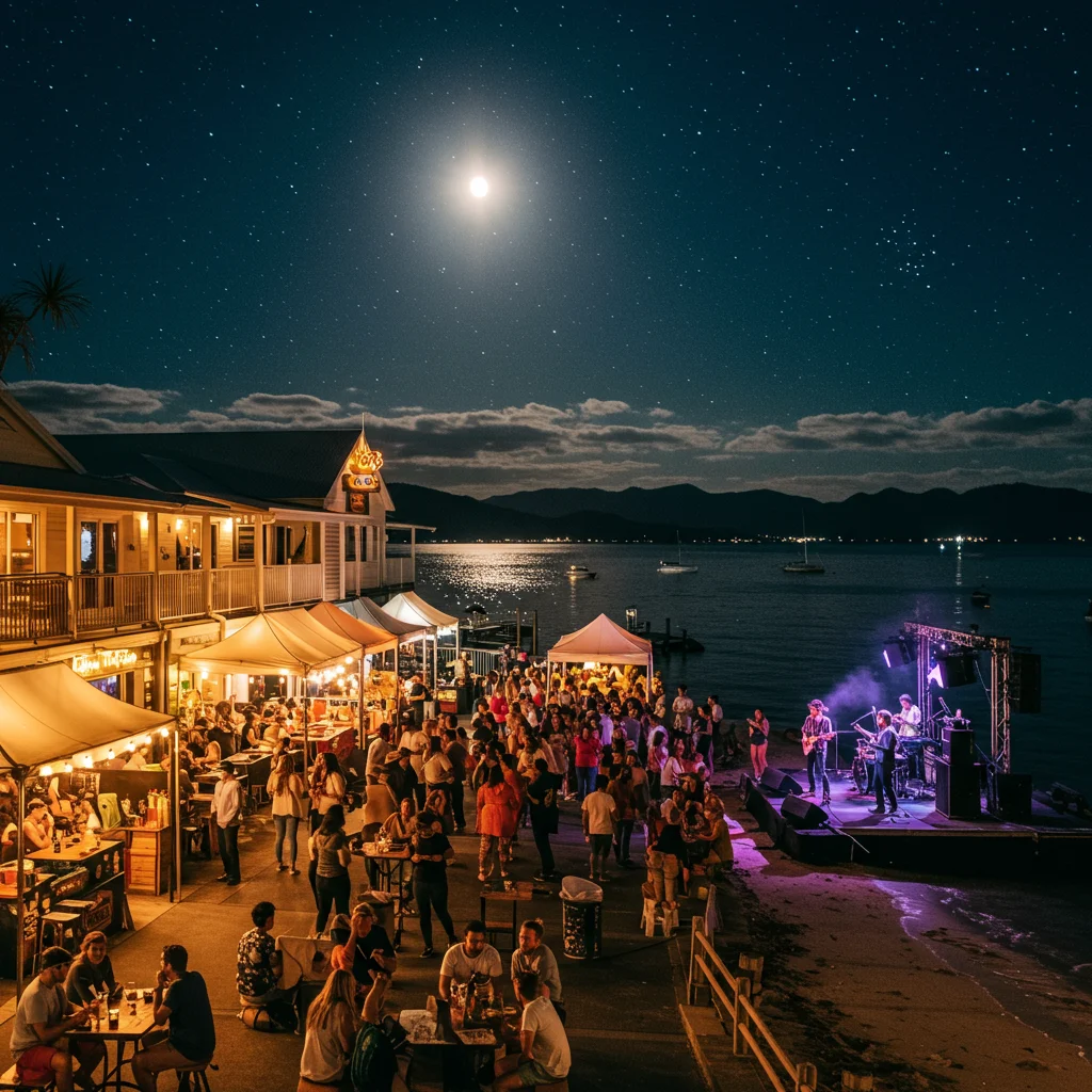 Życie nocne w Airlie Beach: Co robić po zmroku?