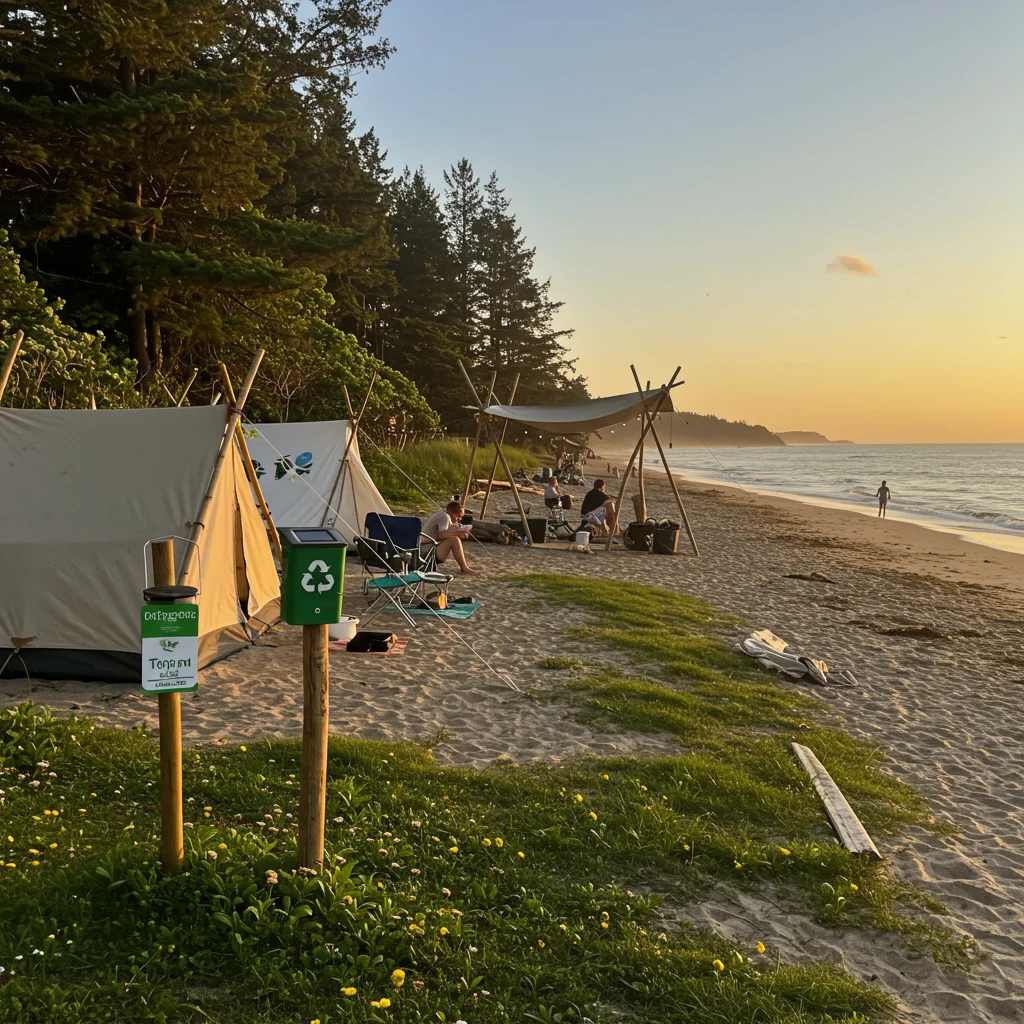 Jak zadbać o środowisko podczas campingu nad oceanem?