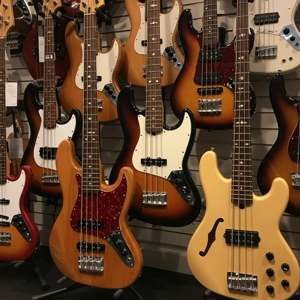 Jakie są rodzaje gitar basowych?
