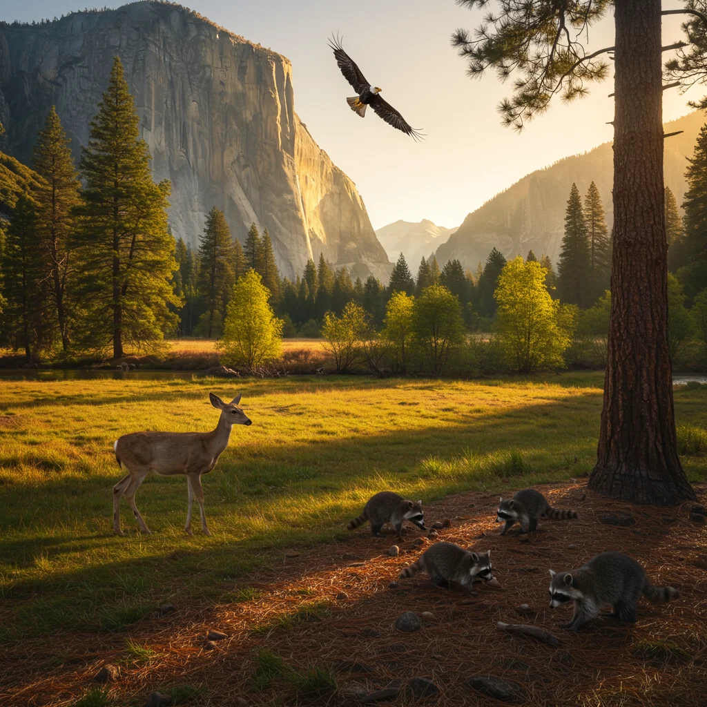 Jakie zwierzęta można spotkać w Yosemite?