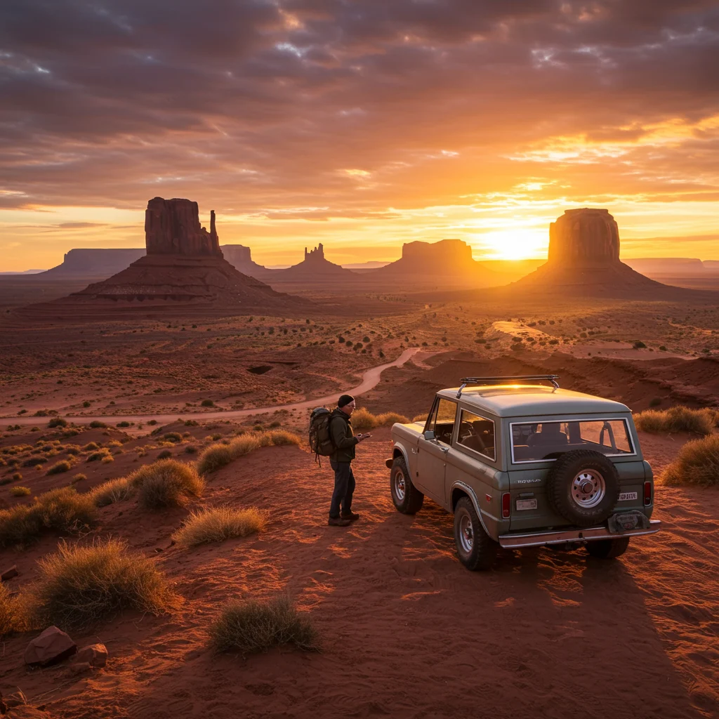 Najczęstsze pytania dotyczące przejazdu przez Monument Valley