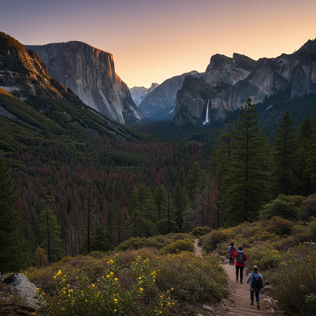 Najlepsze szlaki piesze w Yosemite