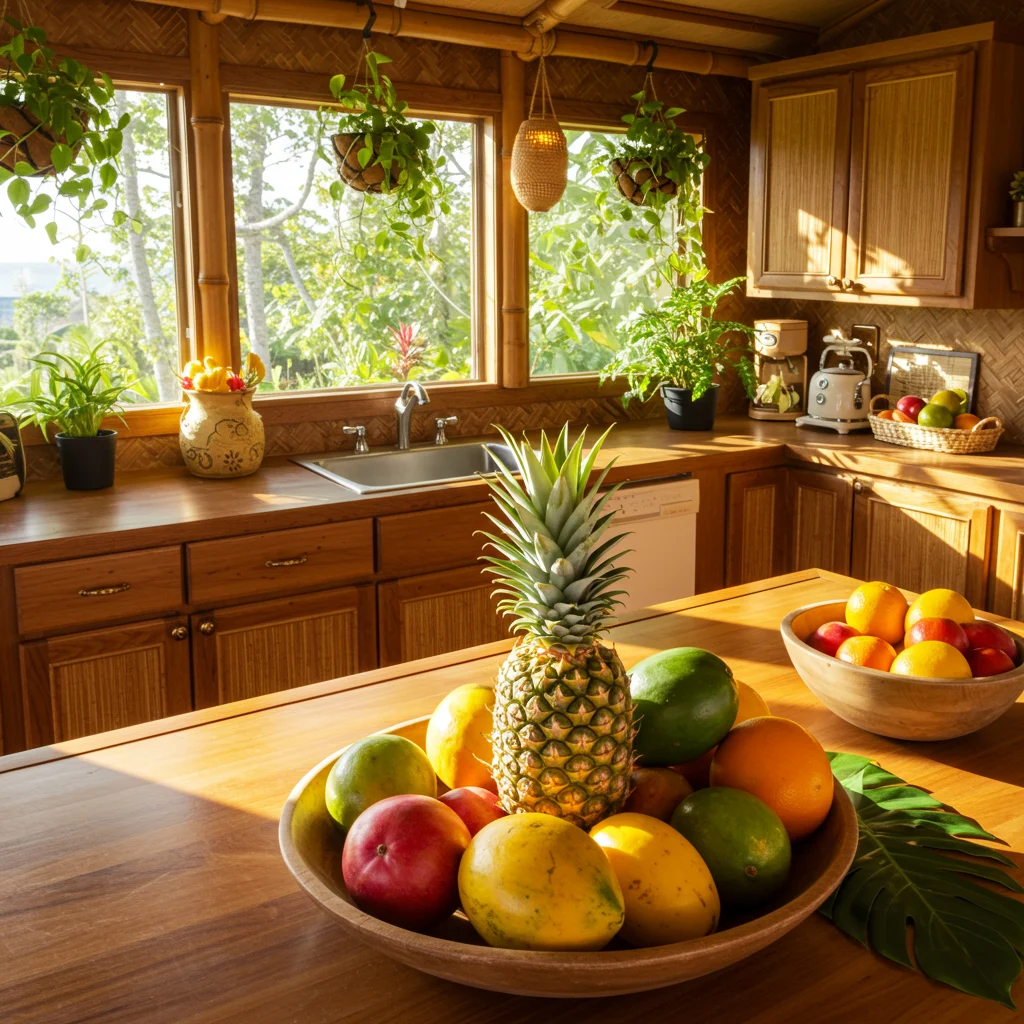 Ananas w kuchni hawajskiej