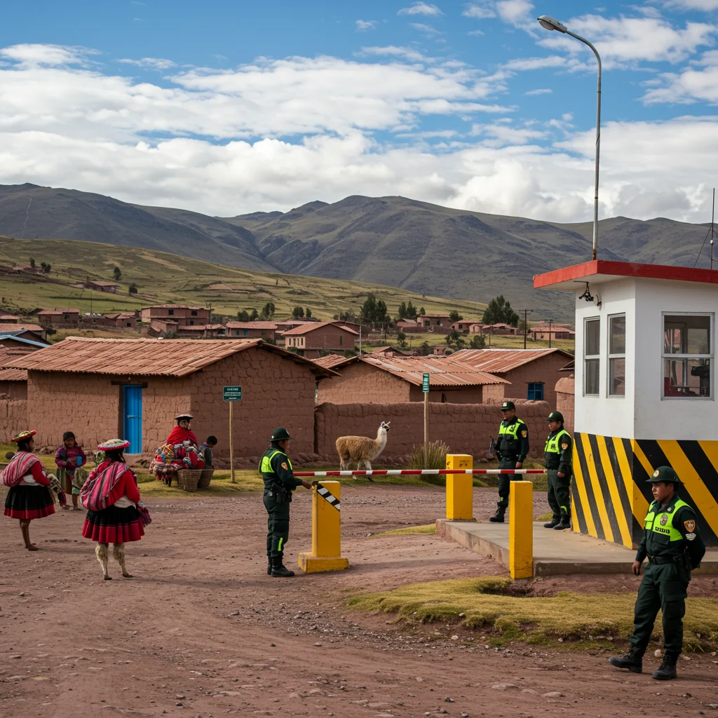Bezpieczeństwo na granicy Peru i Boliwii