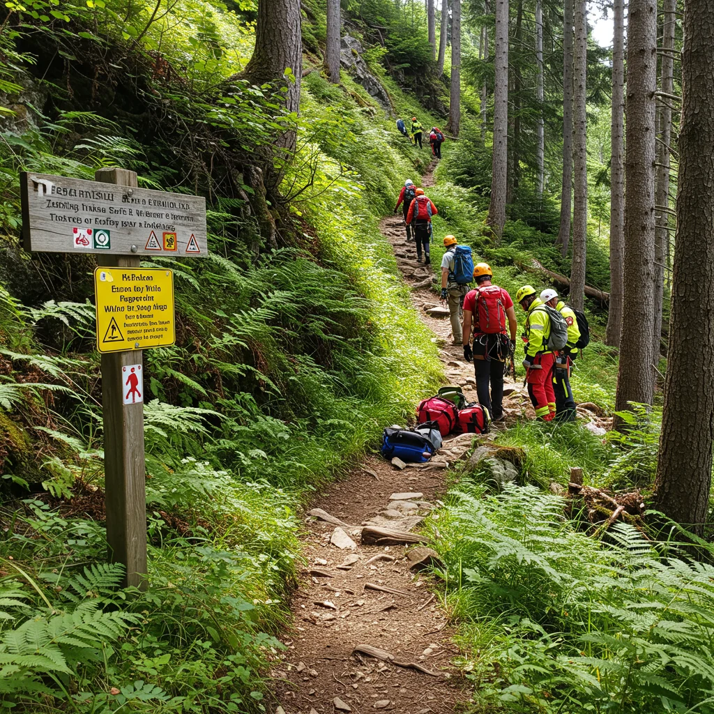 Bezpieczeństwo na szlakach trekkingowych