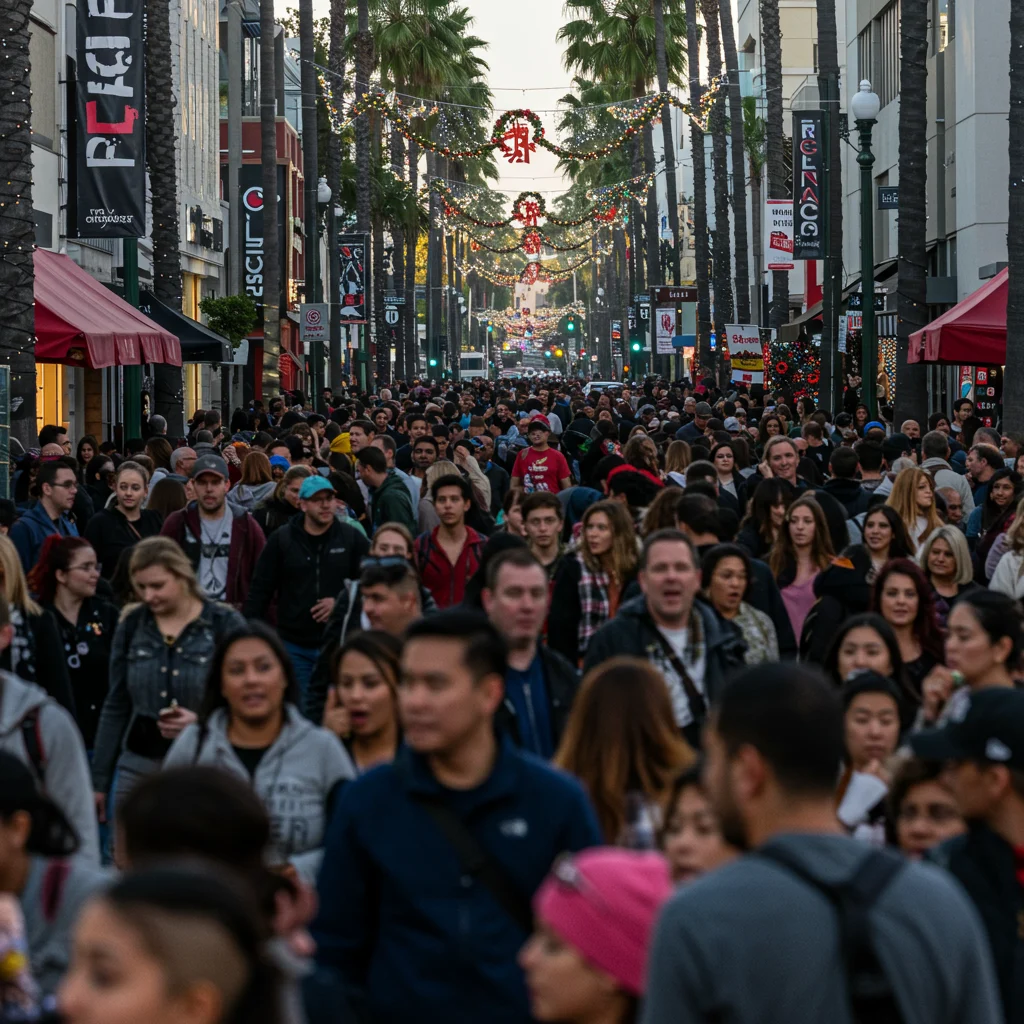 Black Friday w Los Angeles dla turystów