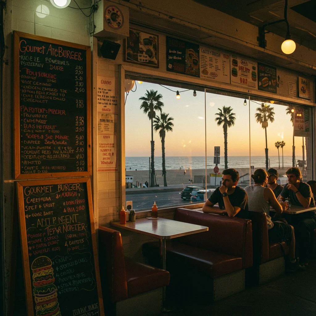 Ceny burgerów w Los Angeles i Santa Monica
