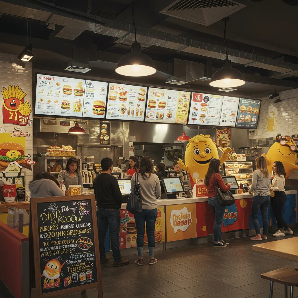 Ciekawostki o marketingu fast foodów