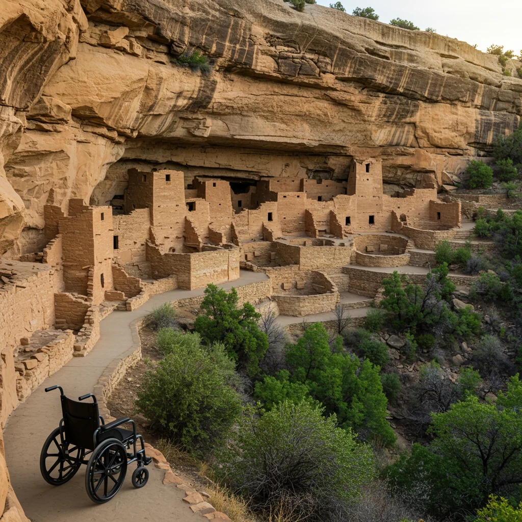 Czy Mesa Verde jest dostępne dla osób z niepełnosprawnościami?