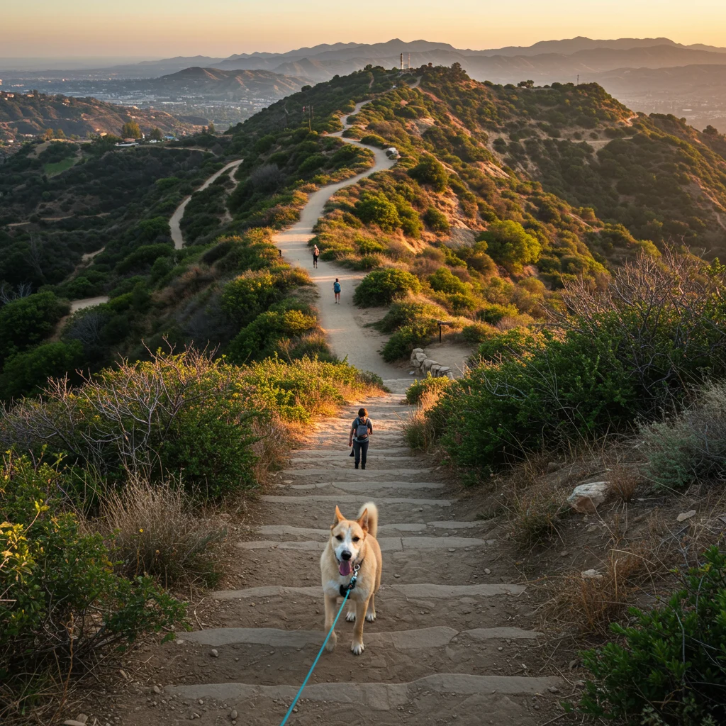 Czy można zabrać psa do Runyon Canyon?