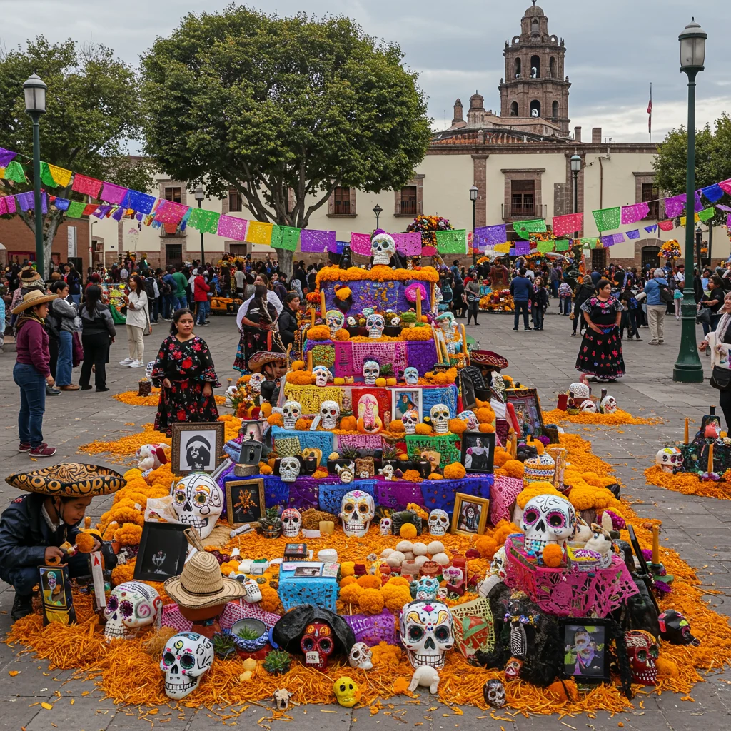 Día de Muertos poza Meksykiem