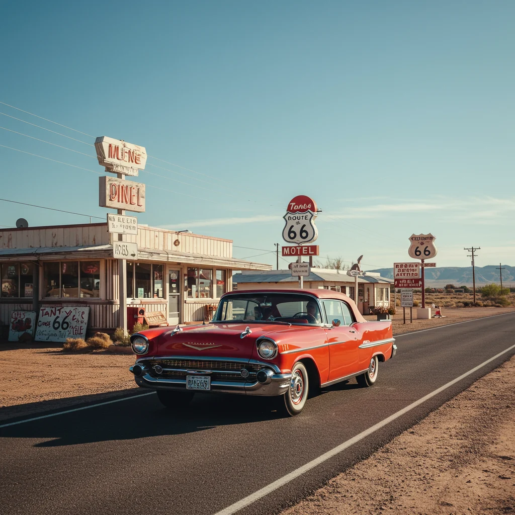 Dlaczego Route 66 przyciąga miłośników motoryzacji?