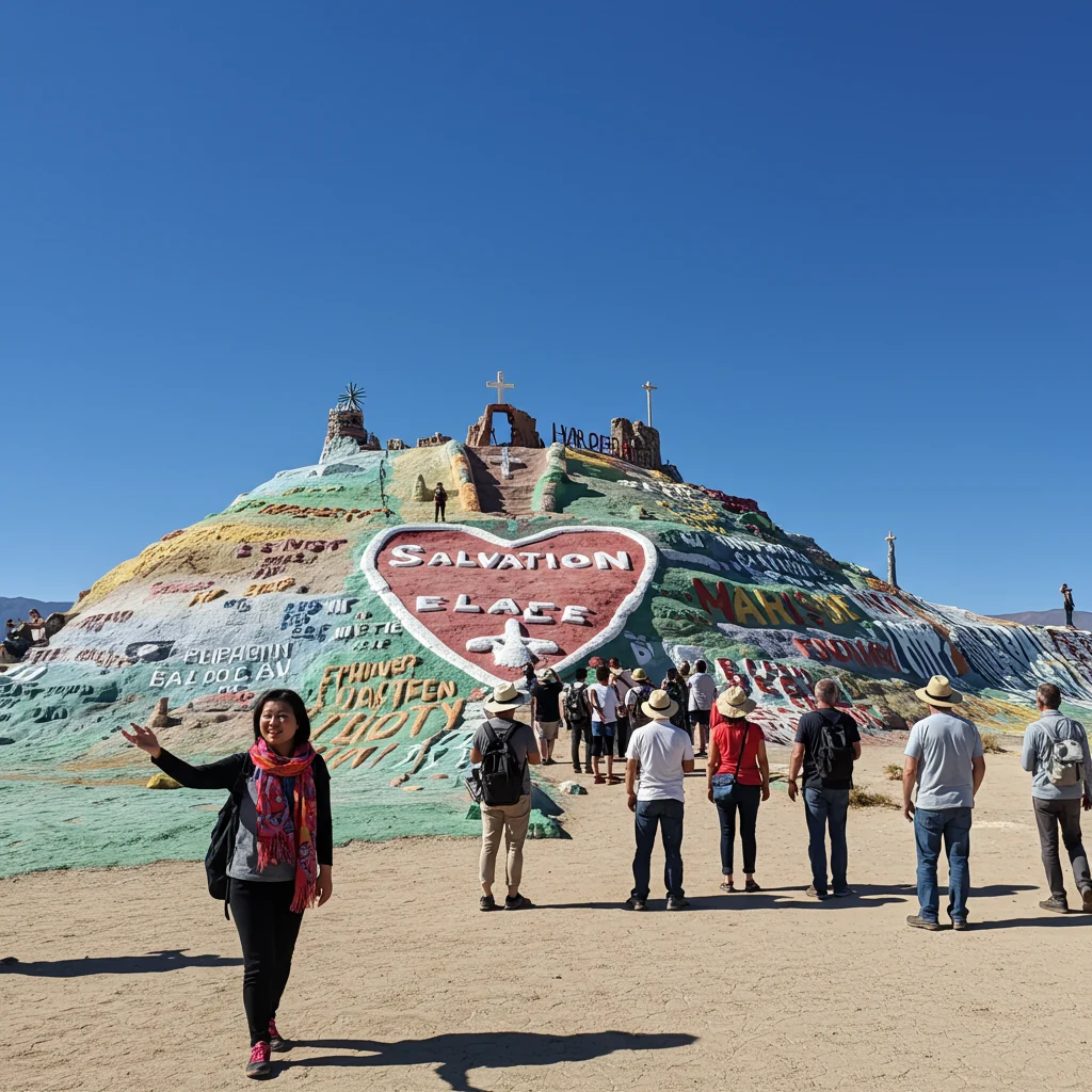Dlaczego Salvation Mountain przyciąga podróżników?