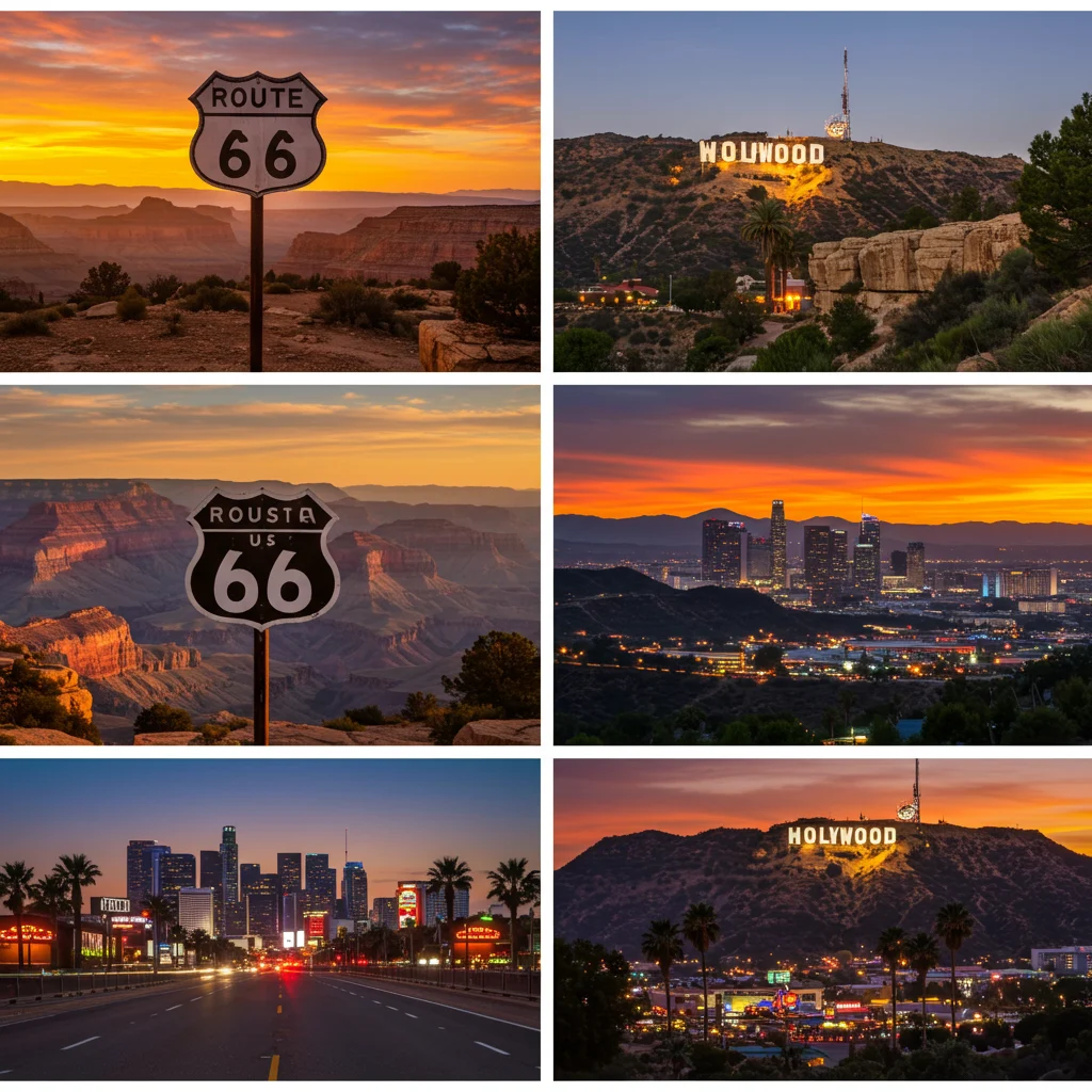 Dlaczego warto wybrać trasę: Droga 66, Wielki Kanion, Vegas i Los Angeles?