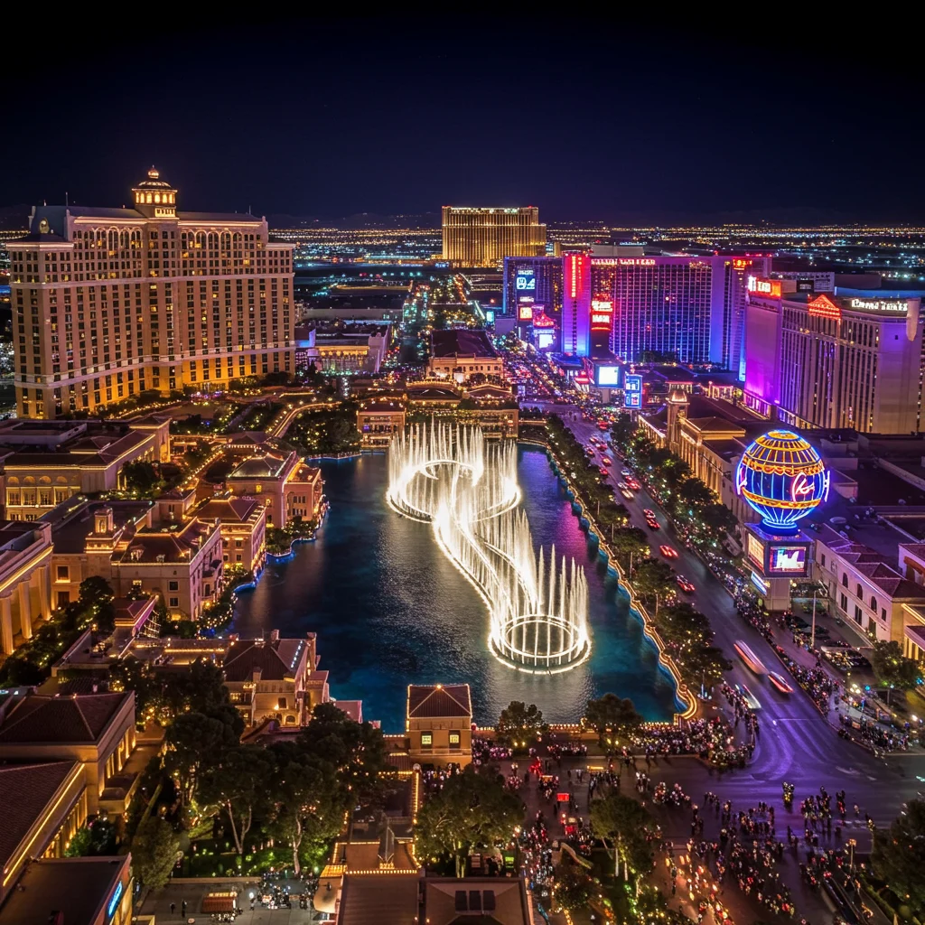 Dzień 4: Las Vegas – miasto neonów i rozrywki