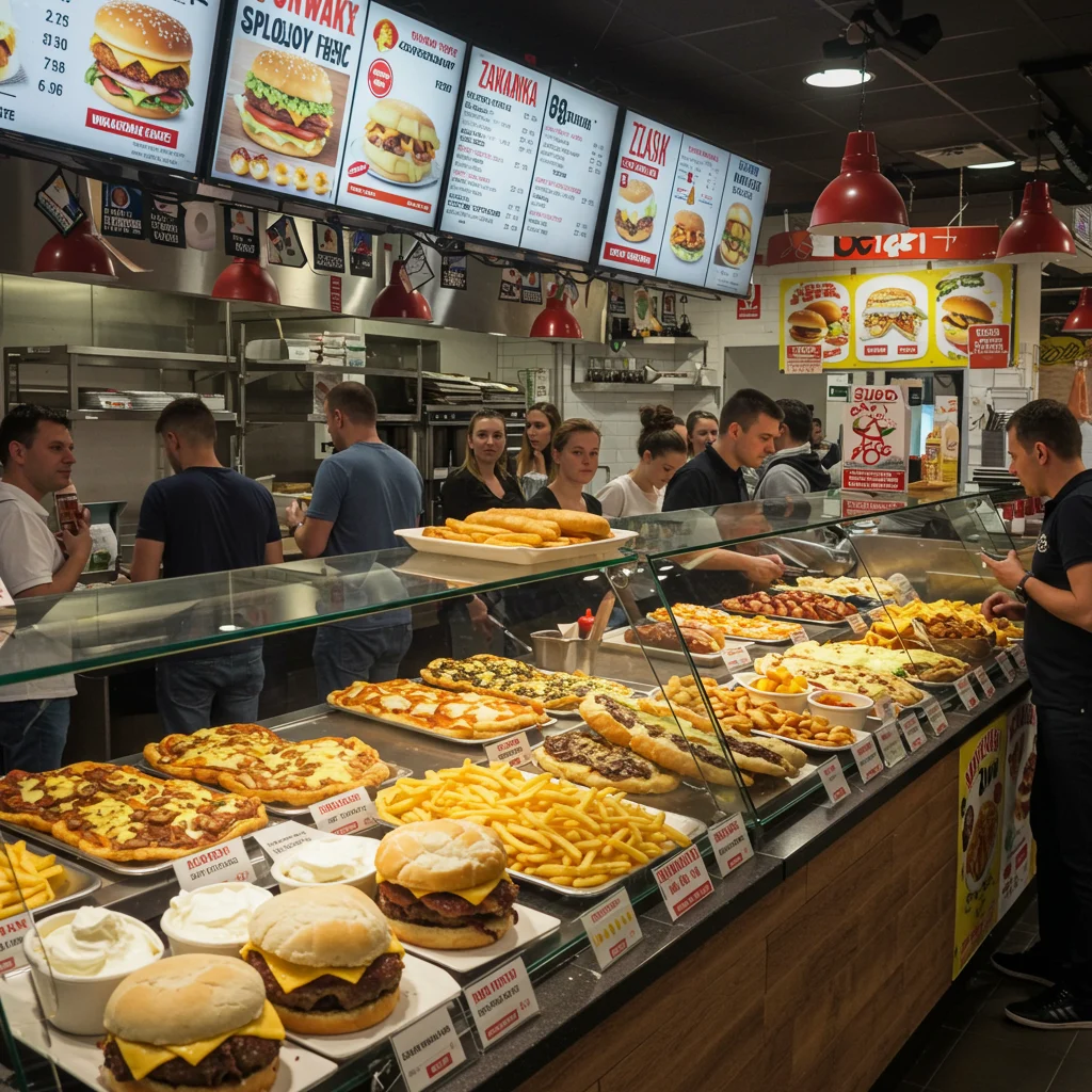 Fast food w Polsce – historia i rozwój