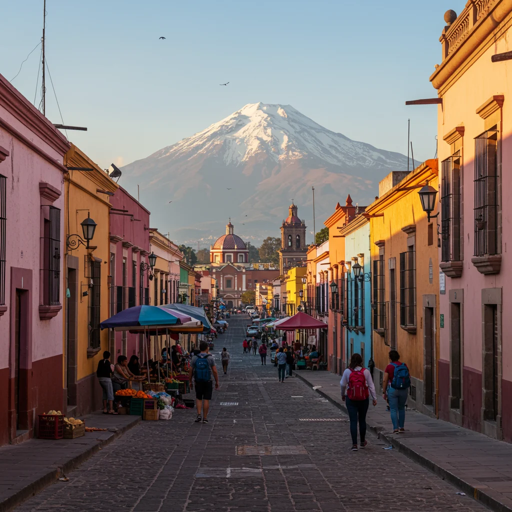 Gdzie leży Puebla i jak się tam dostać?