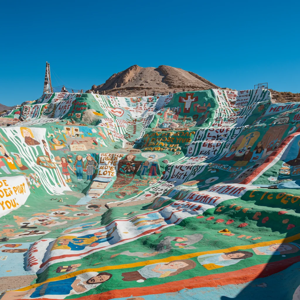 Gdzie znajduje się Salvation Mountain?
