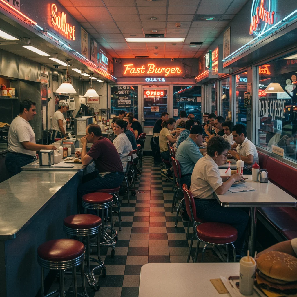 Historia fast foodów: początki szybkiego jedzenia