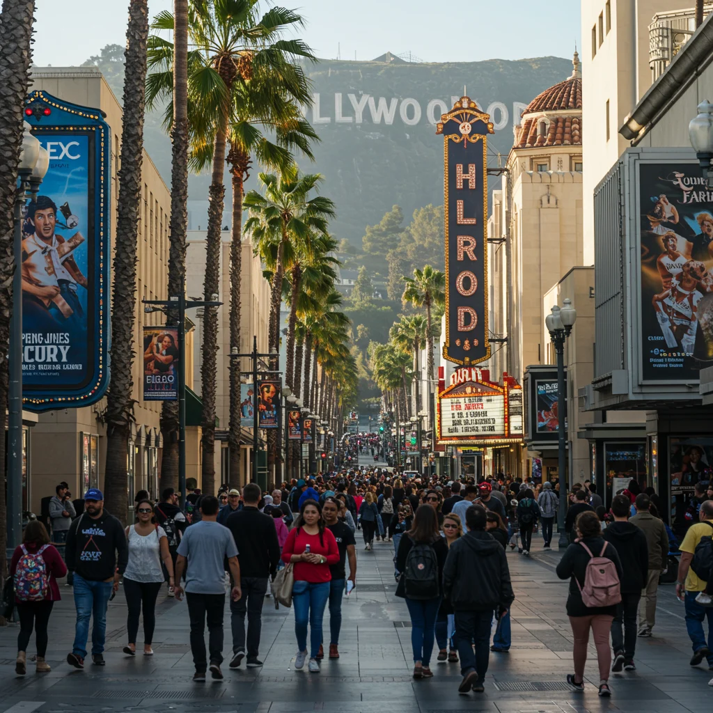 Hollywood – centrum światowego przemysłu filmowego
