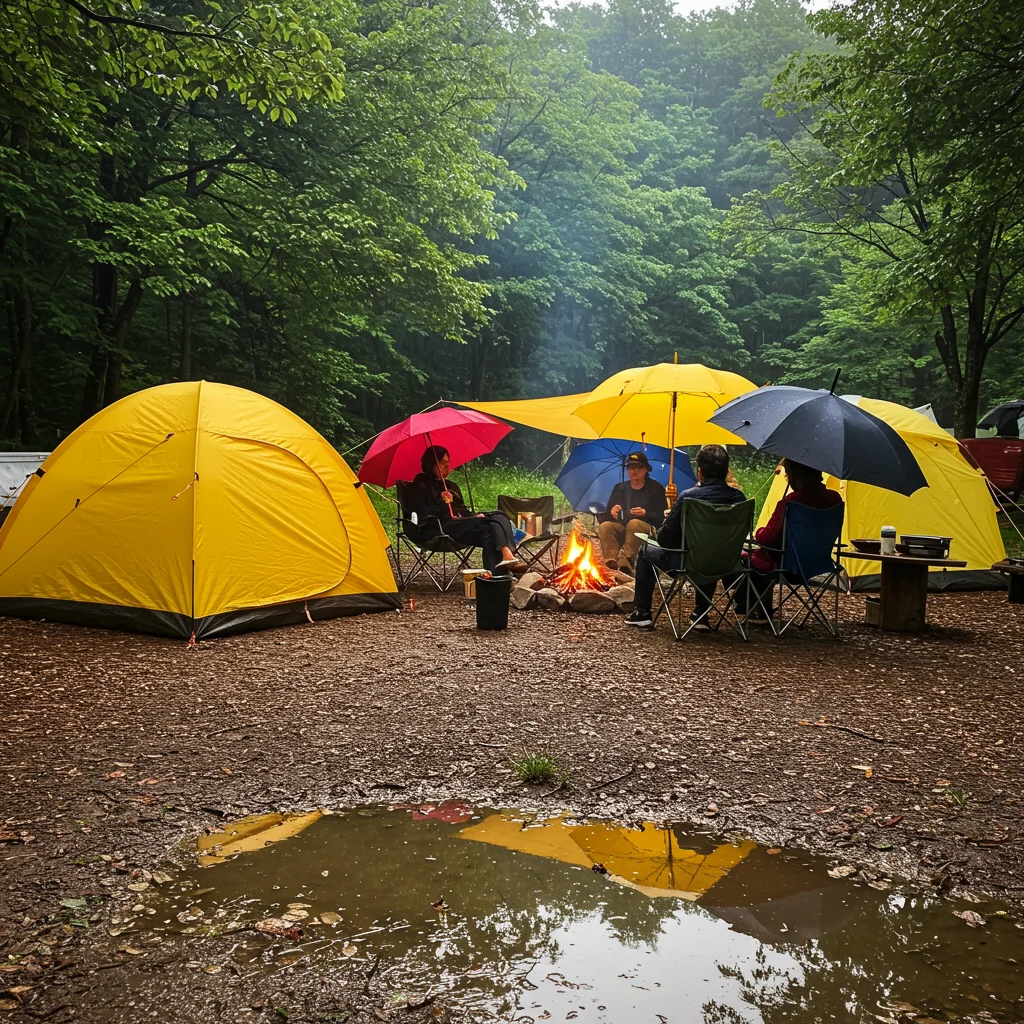 Inspiracje: Historie i anegdoty z deszczowych biwaków