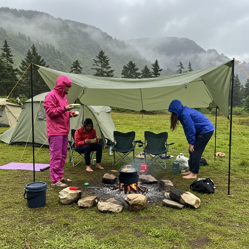 Jak dbać o zdrowie podczas mokrego campingu?