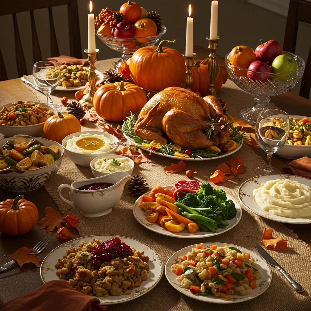 Jak udekorować stół na Thanksgiving?