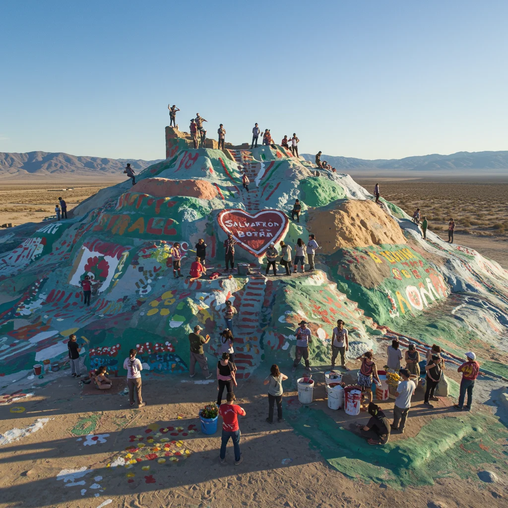 Jak wesprzeć Salvation Mountain?
