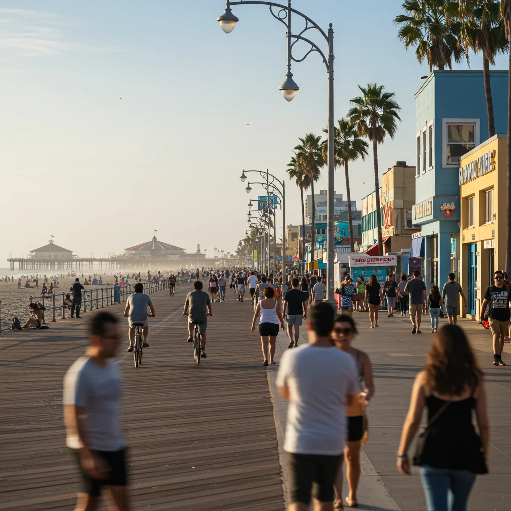 Jak zaplanować wizytę w Santa Monica?