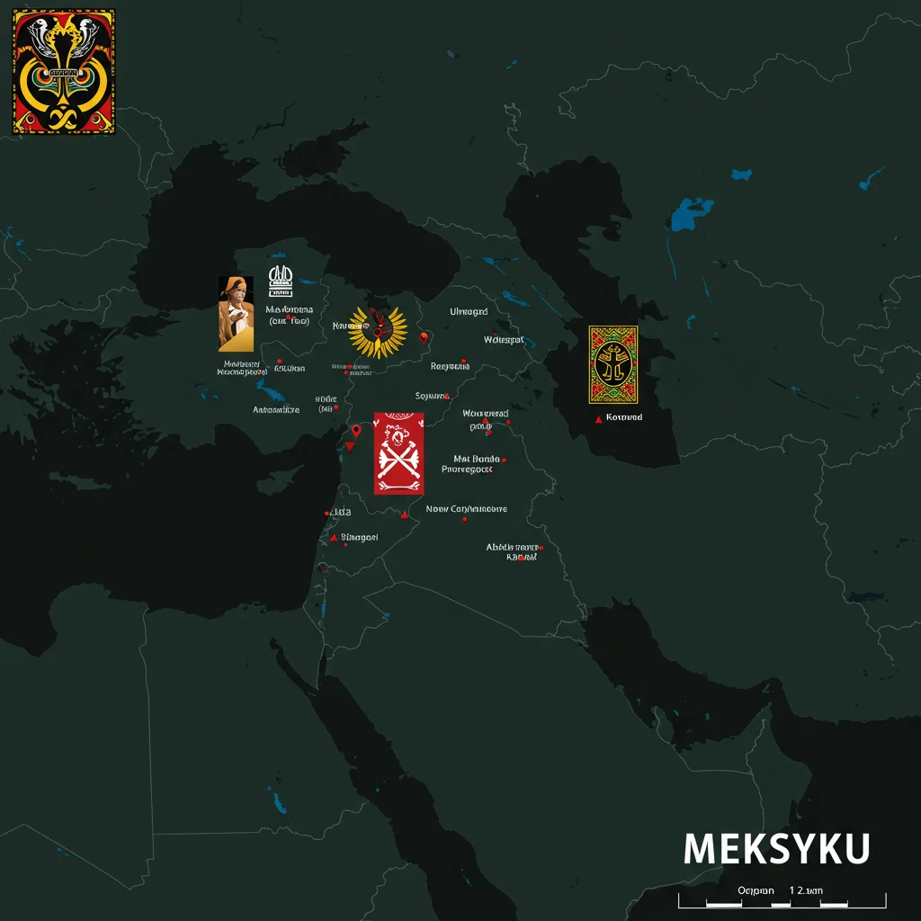 Które regiony Meksyku są najbardziej niebezpieczne?