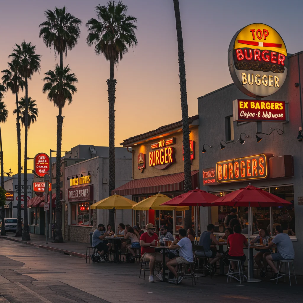 Najlepsze burgerownie w Los Angeles
