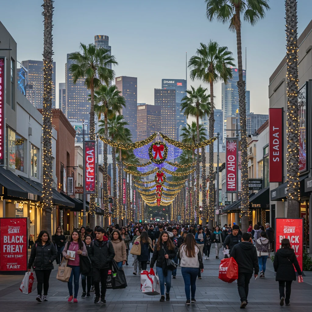 Najlepsze miejsca na zakupy podczas Black Friday w Los Angeles