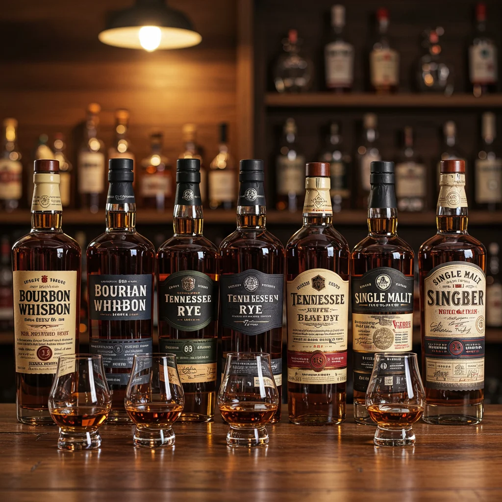 Najważniejsze rodzaje amerykańskiej whiskey