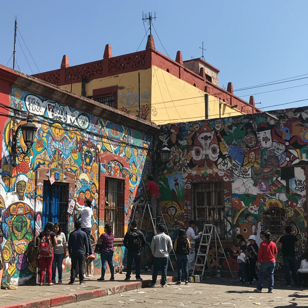 Puebla dla miłośników sztuki ulicznej