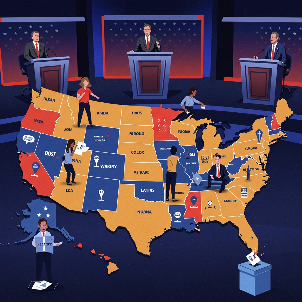 Rola Swing States w wyborach prezydenckich