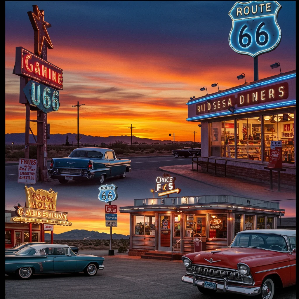 Route 66 w fotografii i sztuce