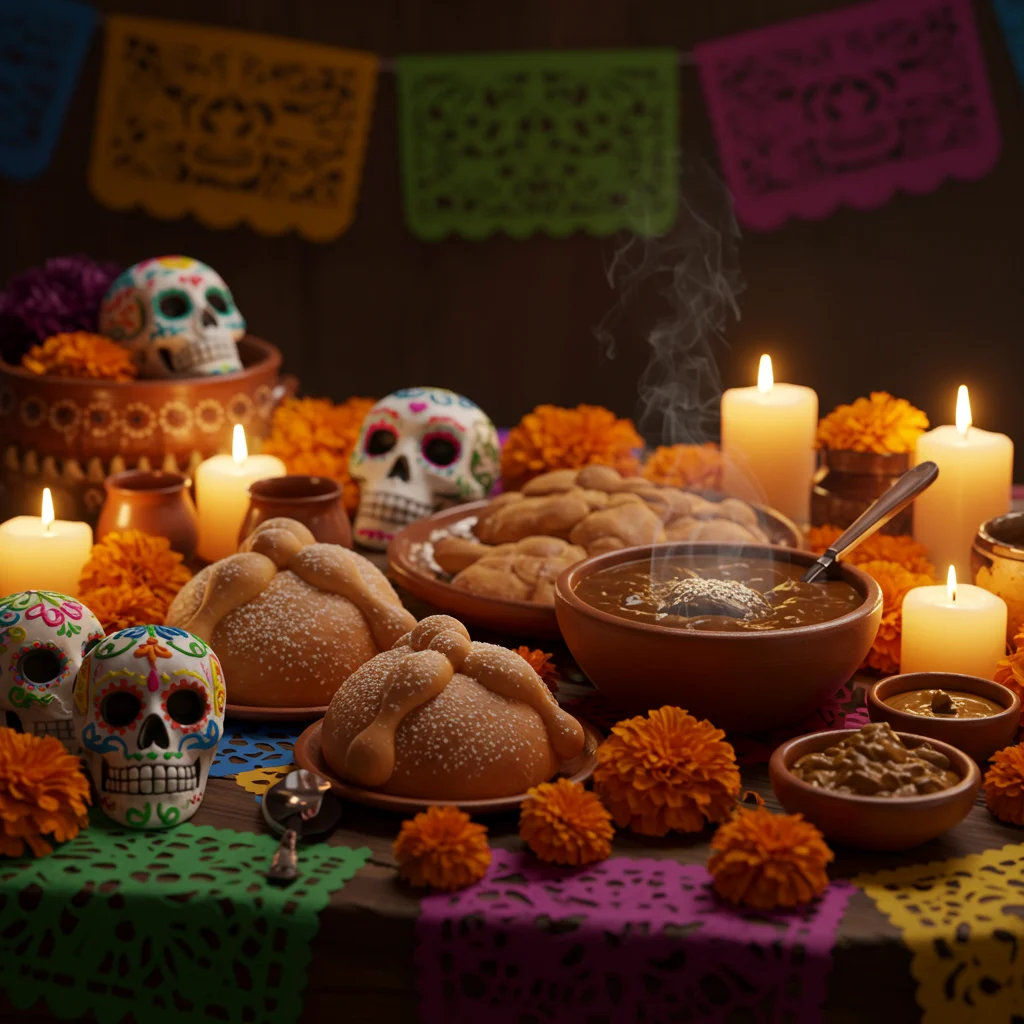 Tradycyjne potrawy Día de Muertos