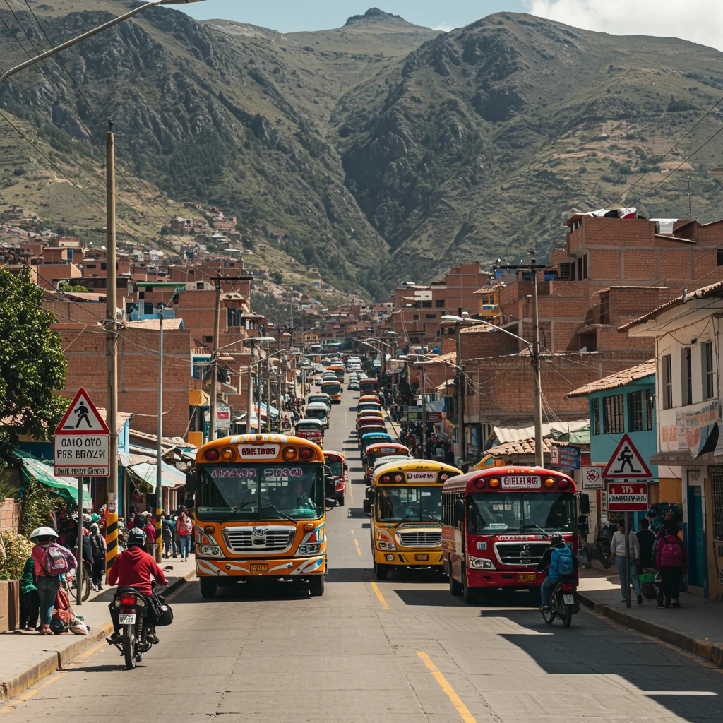 Transport i bezpieczeństwo na drogach w Peru