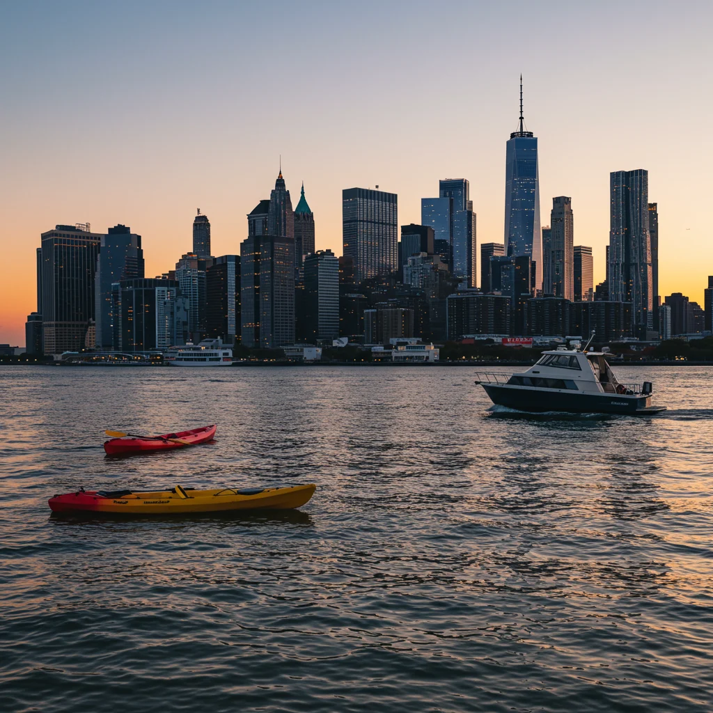 Widoki z wody – rejsy statkiem i kajakiem wokół Manhattanu