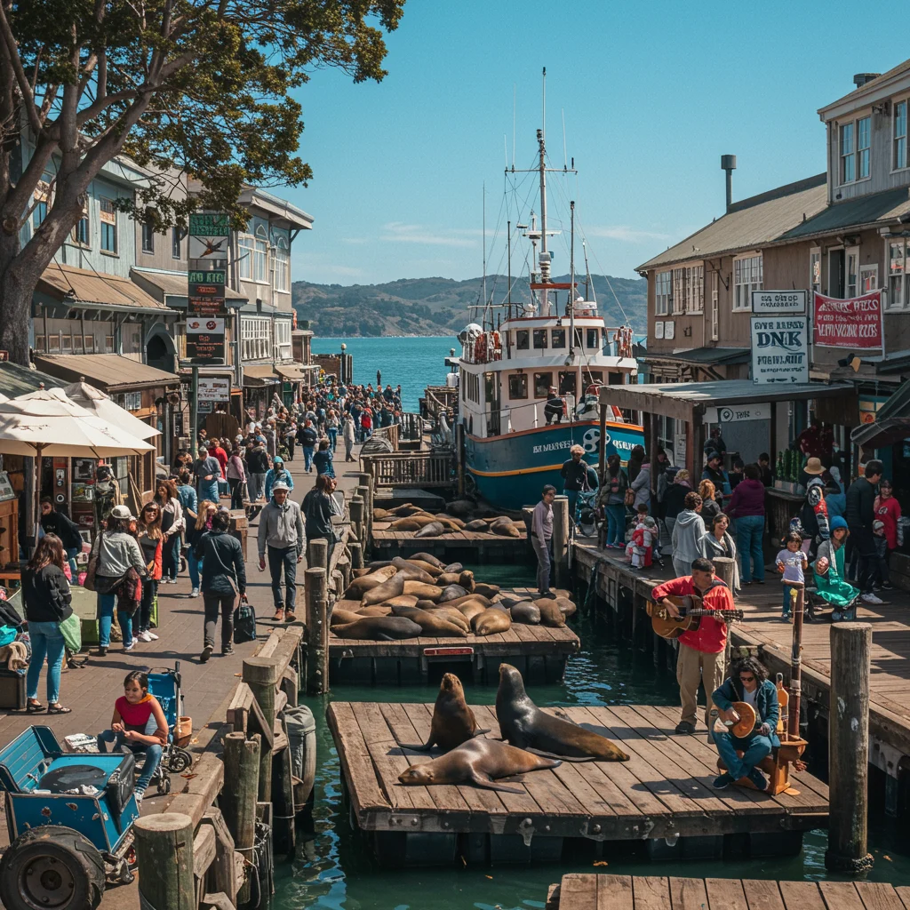 Fisherman’s Wharf i Pier 39 – atrakcje dla każdego