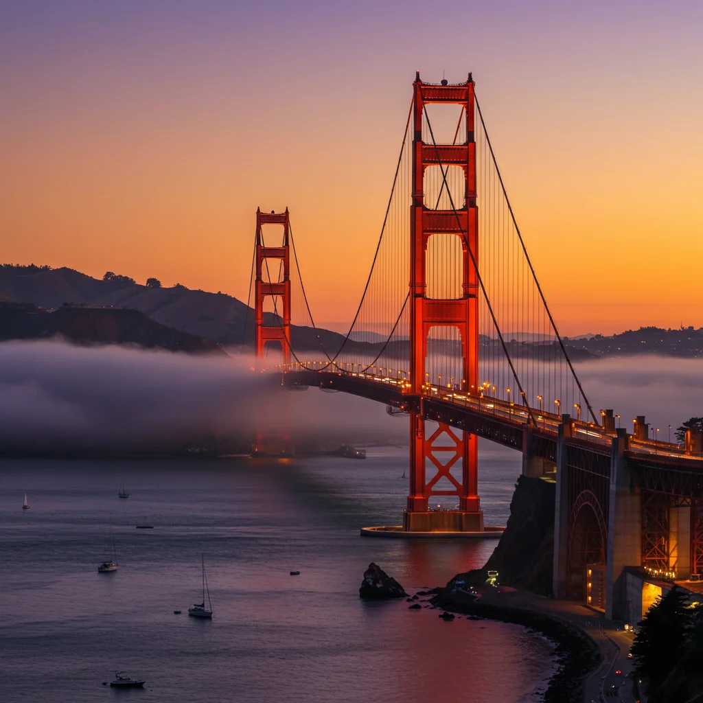 Golden Gate Bridge – symbol San Francisco