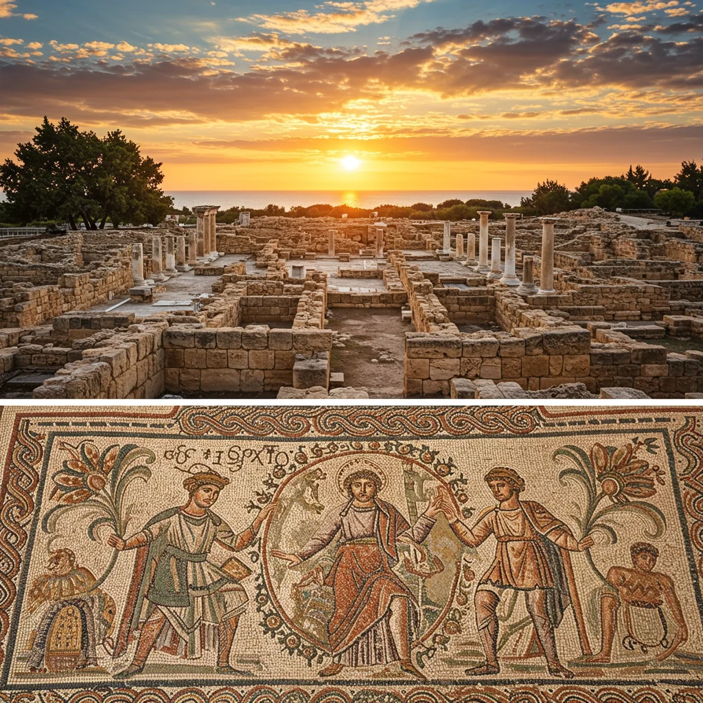 Historia Pafos – miasto wpisane na listę UNESCO