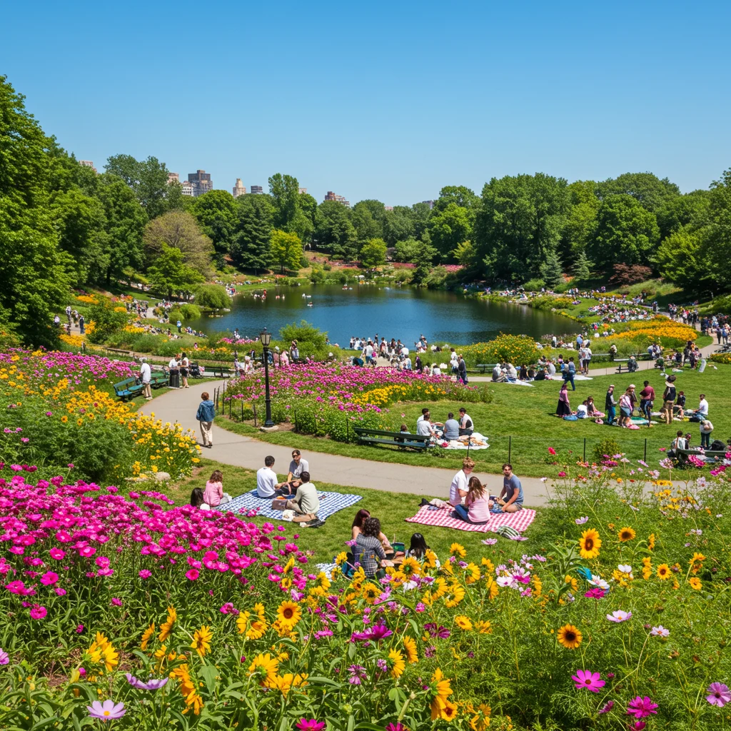 Jakie są parki i zielone przestrzenie poza Central Parkiem?