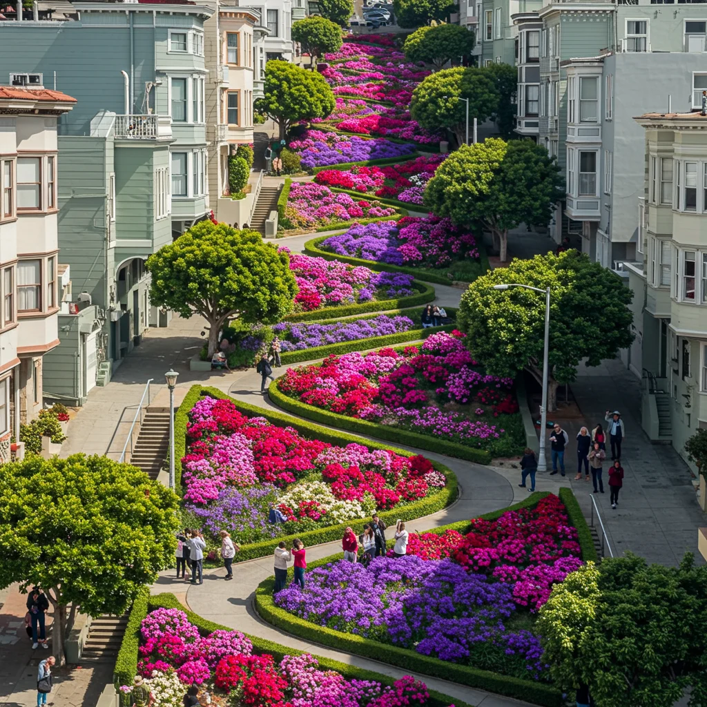 Lombard Street – najbardziej kręta ulica świata