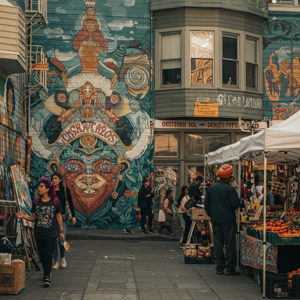 Mission District – street art i kultura